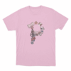 Fancy That Buttons Unisex T Shirt Pink