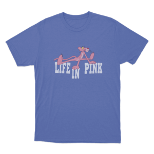 Life In Pink Unisex T Shirt Blue
