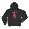 Pink Pantheress Tour 2026 Tie Unisex Hoodie Black
