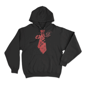 Pink Pantheress Tour 2026 Tie Unisex Hoodie Black