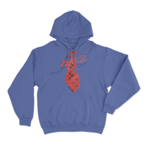 Pink Pantheress Tour 2026 Tie Unisex Hoodie Blue