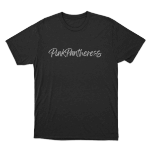 PinkPantheress Script Unisex T Shirt Black